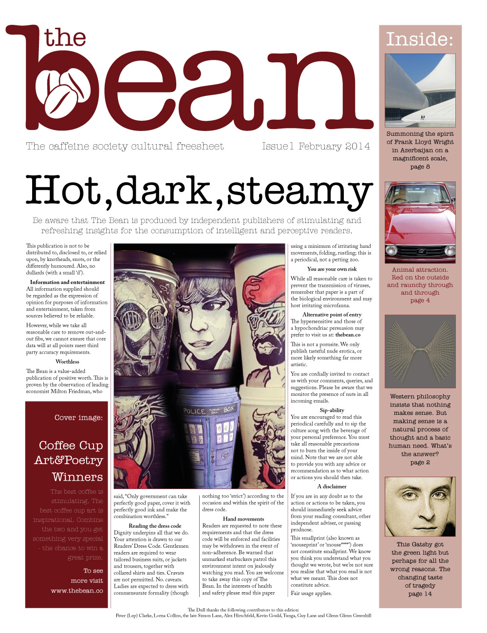 the_bean_freesheet_frontpage_1